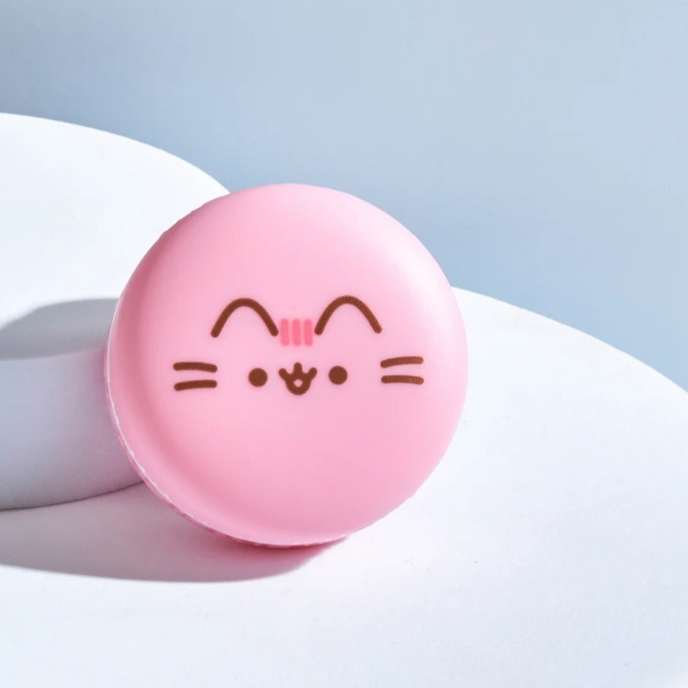 ♤ The Creme Shop Pusheen Macaron Lip Balm ♤